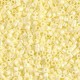 Miyuki Delica Perlen 11/0 - Opaque pale yellow ab DB-1501